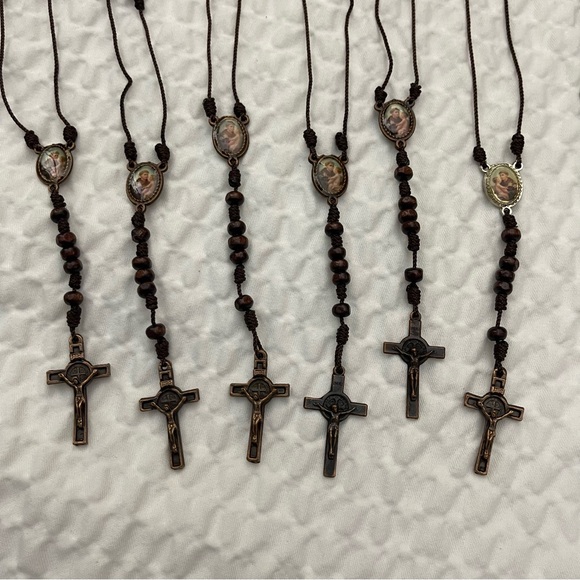 New Catholic Rosary set of 10 - Picture 5 of 6